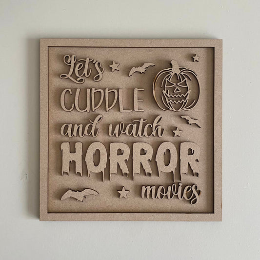 NEW! Lets Cuddle And Watch Horror Films