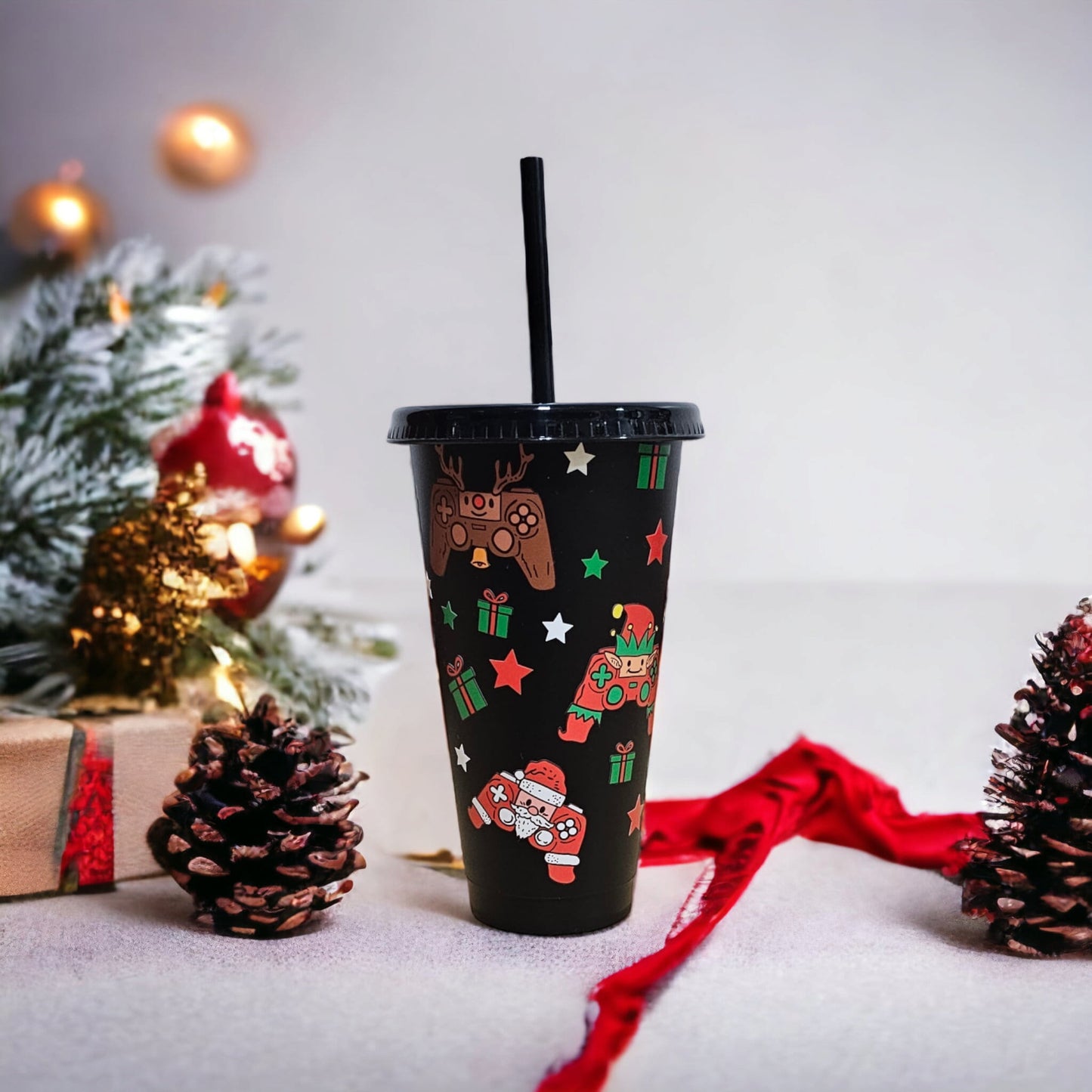 Christmas Character Gaming Cold Cup